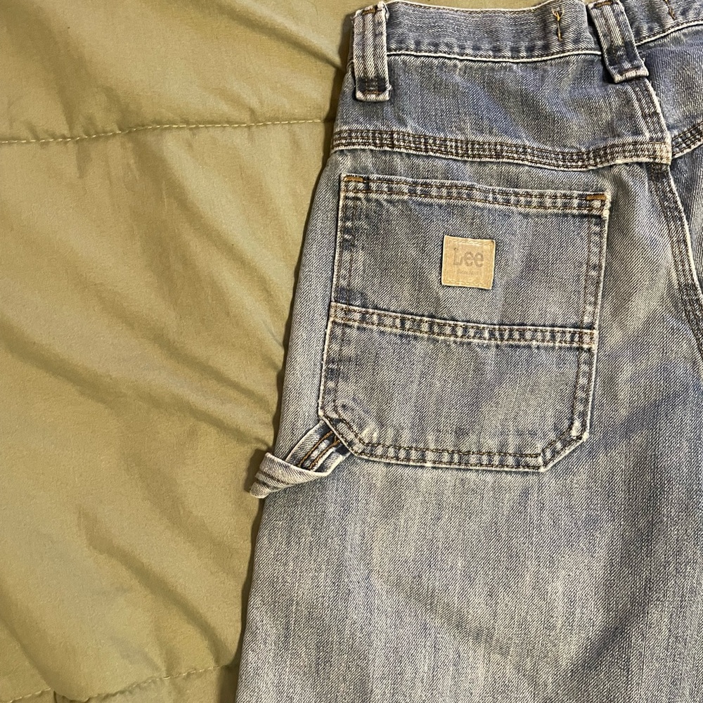 Straight leg jeans